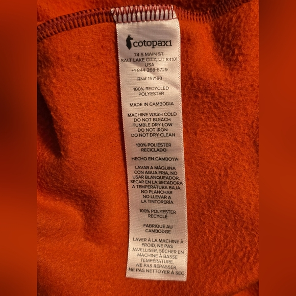 Cotopaxi Women's Amado Fleece Pullover size M - Picture 5 of 5